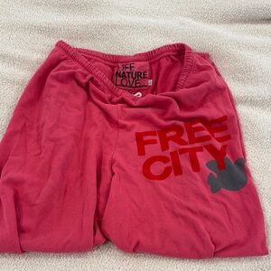 Free City Pink Sweatpants